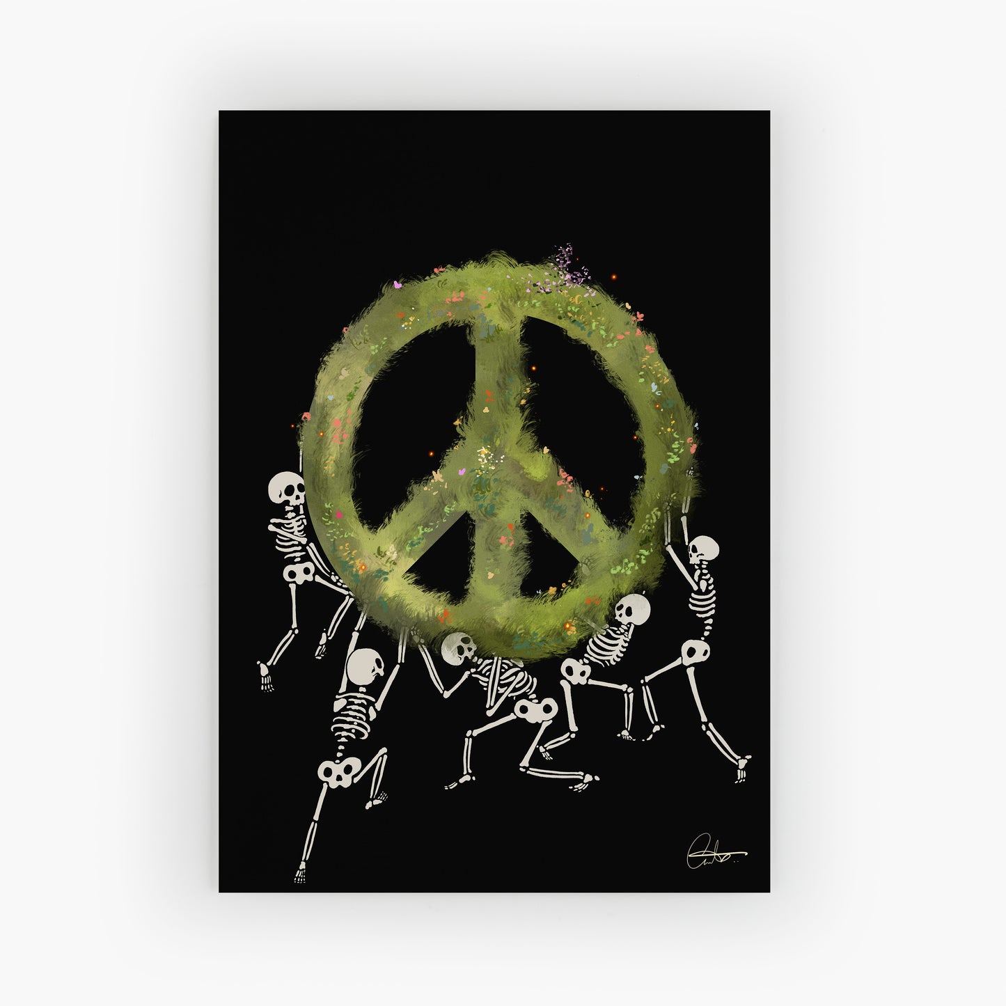Peace is built