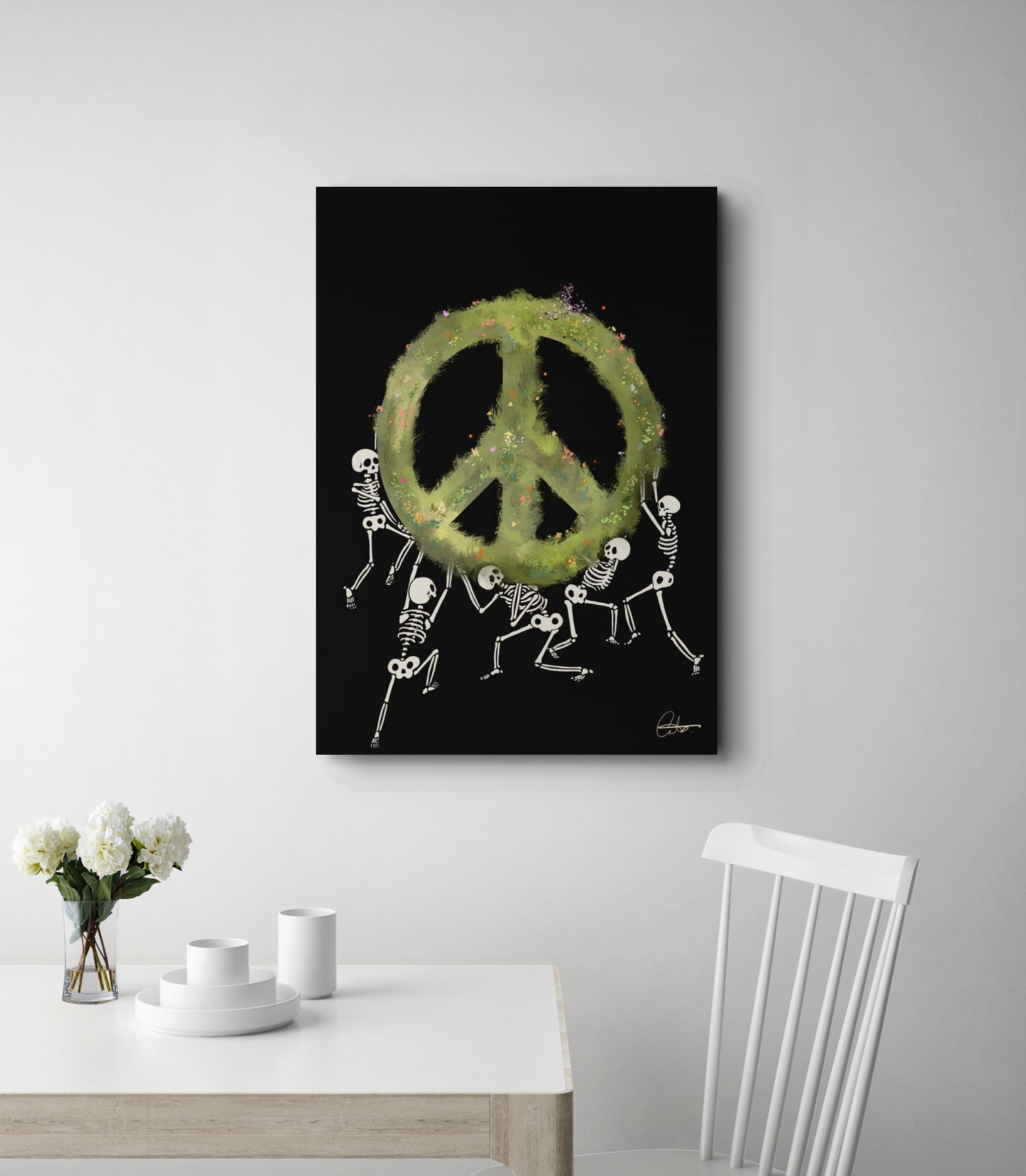 Peace is built