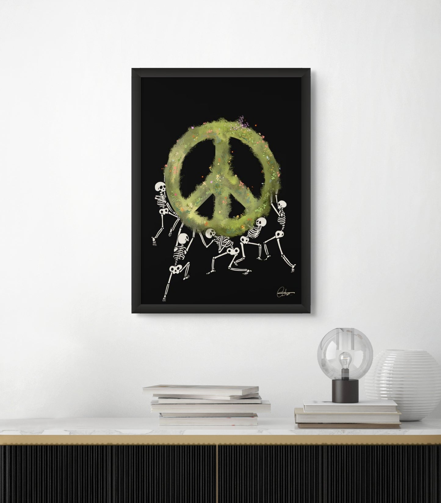 Peace is built